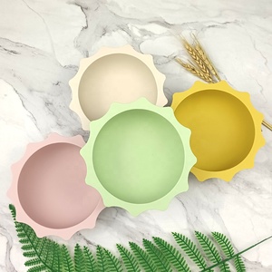 Hàng Mới Về Bát Hút Nắng Cho Bé Ăn Bằng Silicon Chống Trượt Cấp Thực Phẩm 100% Được Phê Duyệt Cho Trẻ Sơ Sinh - Product Image 1