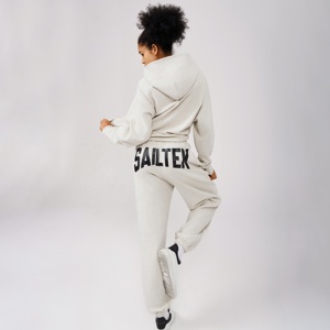 Conjuntos de <span class=keywords><strong>chándal</strong></span> unisex con logotipo personalizado, <span class=keywords><strong>chándal</strong></span> de lana pesado de 465 Gsm, conjunto de pantalones de <span class=keywords><strong>chándal</strong></span> <span class=keywords><strong>y</strong></span> sudadera con capucha de dos piezas para mujeres <span class=keywords><strong>y</strong></span> hombres - Product Image 3