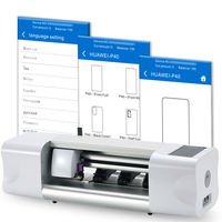 12.9 Voor-En Achterfilm Snijmachine Tpu Hydrogel Mobiele Telefoon Schermbeschermer Film Snijmachine Cutter Plotter