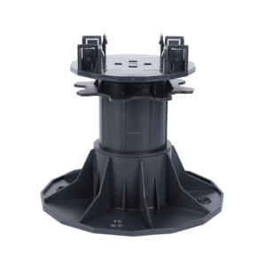 نظام أرضيات مرتفعة حديثة للاستخدام الخارجي، قاعدة بلاستيكية مع براغي، حامل خشبي/ألومنيوم XF-T203E 75-110 مم للاستخدام الداخلي - Product Image 4