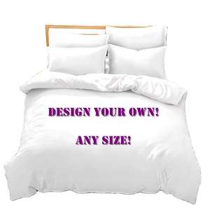 Ropa de <span class=keywords><strong>cama</strong></span> con estampado de MOQ bajo de lujo, Sábana de diseño personalizado, edredón para niños y juego de sábanas para niños dentro de imagen personalizada - Product Image 5