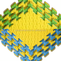 Tapis de sol EVA de 2cm d'épaisseur Tapis de sol en mousse pour aire de jeux intérieure, parc, château coquin pour enfants