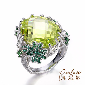 Handmade Natural <strong>Peridot</strong> Stone 925 Sterling Silver Fine <strong>Ring</strong> - Product Image 6