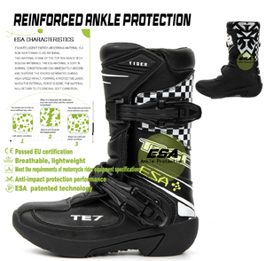 Bottes de <span class=keywords><strong>moto</strong></span> TR Tiger pour enfants, bottines mx pour motocyclette, de Cross-country, de 4 à 7 ans, de 27 à 30 yards, nouvelle collection - Product Image 6