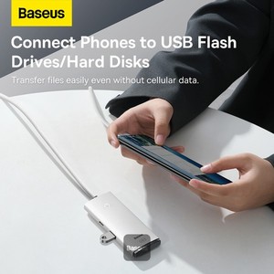 <span class=keywords><strong>Hub</strong></span> <span class=keywords><strong>USB</strong></span> 5 en 1 de Aleación de Aluminio con 4 Puertos <span class=keywords><strong>USB</strong></span> 3.0 y Tipo <span class=keywords><strong>C</strong></span> PD 100W para Laptop/Escritorio - En Stock - Product Image 6