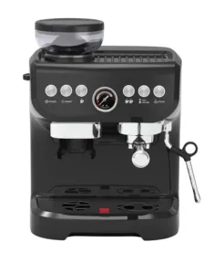Kahve makinesi ticari taze öğütülmüş demlemek makinesi kahve dükkanı makinesi espresso kahve makinesi fasulye değirmeni