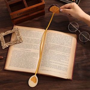 Rose Leaf Charming Floral Tassel Bag Pendant Adorable Faux Leather <b>Bookmark</b> Planner Accessory for Book Lovers - Product Image 2