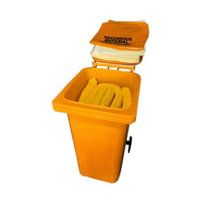 Contenedor de Residuos Desechable Amarillo, Kits de Derrames de Materiales Químicos de Emergencia de 120L para Controlar Fugas de Aceite - Product Image 4