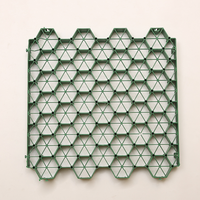 Dalles de pavage en grille de gravier en plastique écologique HDPE pour allées perméables, tapis de pavage pour manège et écurie, contrôle de l'érosion du sol et gestion de l'eau