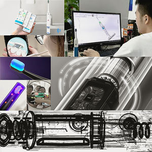 <span class=keywords><strong>Brosse</strong></span> <span class=keywords><strong>à</strong></span> dents électrique personnalisée IPX7 Sonic 31000 Vibration Oral Cleaning Smart Adults en métal pour gencives sensibles - Product Image 4