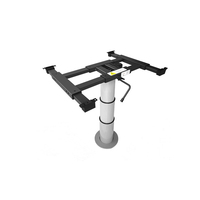 Pieds de Table Réglables pour Camping-Car, Caravane, Bateau JP, en Alliage d'Aluminium, Télescopiques et Universels