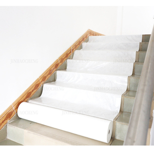 Biểu Tượng Tùy Chỉnh Kích Thước Trọng Lượng Trắng Sàn Bảo Vệ Phim Tự Dính Tầng Bảo Vệ Bìa Cho Di Chuyển, Sơn Và Xây Dựng - Product Image 3