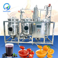 OCEAN Industriële Enkel- en Dubbeleffect Ketchupverdamper Zuivelconcentrator Vacuüm Fruitconcentraatmachine voor Zout