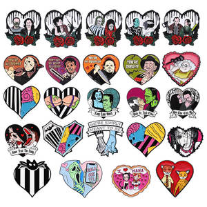 Love Movie & TV que rodea el traje gigante <span class=keywords><strong>Nana</strong></span> personaje de dibujos animados grabado plateado Metal insignia broche accesorios de ropa - Product Image 5