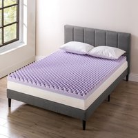 Surmatelas à Mémoire de Forme Gel 2 et 4 Pouces, Vente Chaude, 45D, CertiPUR-US, Prix Usine de Gros, Mousse à Mémoire de Forme au Thé Vert 7 Zones