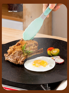 Padella Rotonda per Barbecue Coreano, Griglia da Campeggio per Esterni, Utensile da Cucina Antiaderente in Ghisa, Padella per BBQ, <span class=keywords><strong>Teglia</strong></span> in <span class=keywords><strong>Pietra</strong></span> Medicale - Product Image 3