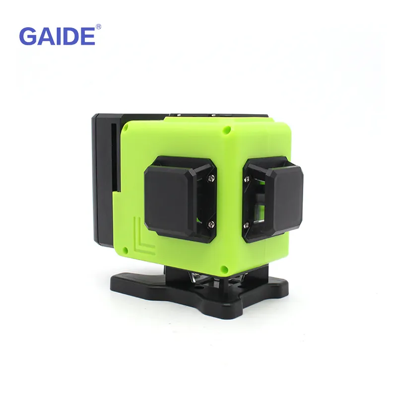 GAIDE horizontal high precision 12 lines red line handy laser level and tripod
