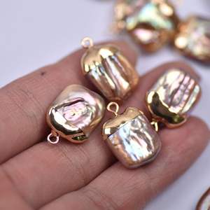 Pendientes de aro para mujer, orejeras de color negro - Product Image 2