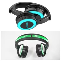Casque de disco silencieux longue portée RF770, casque stéréo UHF RF pour visites audio, casque sans fil pliable supra-auriculaire