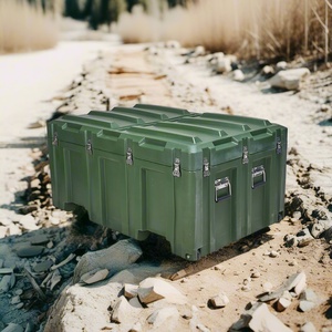 Roto đúc chống nước Lager trung bình di động có thể khóa trường hợp hàng hóa trên đất liền để vận chuyển lưu trữ an toàn - Product Image 2