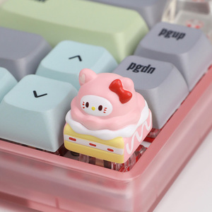 2025 MG Cake Linda figura resina hecha a mano artesanal 3D impreso 1U Cherry <span class=keywords><strong>MX</strong></span> Compatible ESC Keycap - Product Image 2