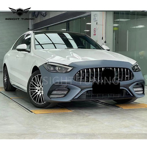 Diffuseur de pare-chocs de voiture neuf en plastique PP de haute qualité avec clips 2022-2023 pour <span class=keywords><strong>Classe</strong></span> C W206 à <span class=keywords><strong>AMG</strong></span> - Product Image 3