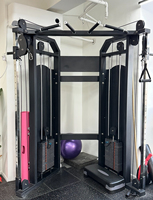 Solución Integral de Equipos de Gimnasio Comercial SK: Máquina de Cable Funcional Premium con Carga de Placas y Pines