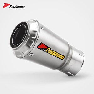 Sistema de Escape para Motocicleta Forsound, Precio de Fábrica al por Mayor, Acero Inoxidable, Estilo MotoGP, Silenciador Corto Tipo Corona para Zontes 703RR - Product Image 3