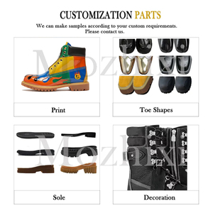 Se Aceptan Pedidos Personalizados: Botas de Seguridad para Hombre con Cordones, Impermeables, con Tacón de 6 Pulgadas, Fabricadas en China - Product Image 3
