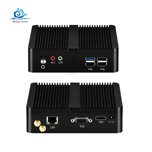 คอมพิวเตอร์ขนาดเล็กไร้พัดลม HelorPC รุ่น J1900 N2830 คอมพิวเตอร์ตั้งโต๊ะ HD VGA <span class=keywords><strong>USB</strong></span> <span class=keywords><strong>WIFI</strong></span> ระบบปฏิบัติการ Win10 คอมพิวเตอร์ตั้งโต๊ะ - Product Image 1