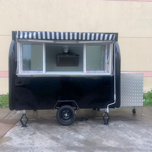 LOFTY Mobile <span class=keywords><strong>Cuisine</strong></span> Remorque de restauration de 13 pieds pour la vente ambulante de hot-dogs et de frites, entièrement équipée et personnalisable - Product Image 1