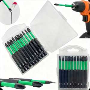 Guest Quality <b>Screwdriver</b> <b>Bit</b> <b>Set</b> Ph123 Pz123 Sl346 T20 75mm Magnetic Anti Slip For Electric Drill - Product Image 2