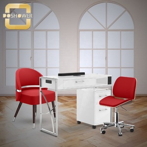 Carrito de estudio cosmético de <span class=keywords><strong>belleza</strong></span>, carro de clínica estética, carro de esteticistas para Carro de color blanco con ruedas - Product Image 4