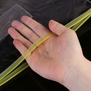 Sobres de Plástico con Cierre, Sobres de Polipropileno con Bolsillo para Etiquetas, Bolsas Transparentes Reutilizables para Lápices, Dinero, Archivos y Documentos - Product Image 2