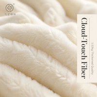 Couverture tissée 100 % polyester douce et chaude en flanelle polaire, à rayures unies, coupe européenne pour avion, écologique et recyclée