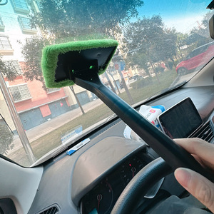 Cepillo para limpiar ventanas de coche, accesorios para coche, desempañador de parabrisas, herramienta para limpiar el limpiaparabrisas, limpiador, limpiaparabrisas multifuncional para el hogar - Product Image 1