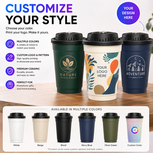 Customizable Ceramic Cup <b>Speaker</b> with LED Light 5W Portable <b>Audio</b> for Coffee Tea Promotional Gift with Logo Printing - Product Image 2