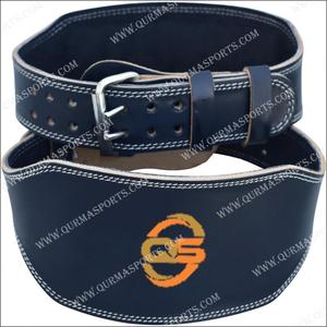 Cinturón de levantamiento de pesas de cuero transpirable resistente con soporte trasero para entrenamiento - Product Image 1