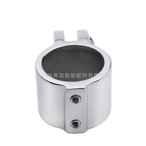 316 Stainless Steel Yacht <b>Hardware</b> Triangular Thickened Double Top Smooth Sleeve Sunshade Umbrella Boat Fixing <b>Marine</b> <b>Hardware</b> - Product Image 6