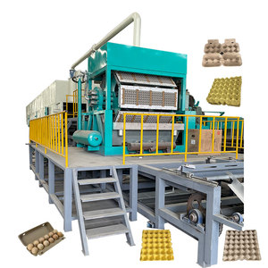Small Business <strong>Machines</strong> Automatic <strong>Egg</strong> Tray Making <strong>Machine</strong> <strong>Egg</strong> Carton <strong>Machine</strong> Price - Product Image 1