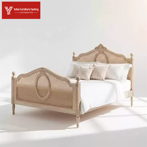 <span class=keywords><strong>Letto</strong></span> <span class=keywords><strong>in</strong></span> <span class=keywords><strong>Legno</strong></span> di Quercia <span class=keywords><strong>Massello</strong></span> Stile Retrò Francese, <span class=keywords><strong>Letto</strong></span> <span class=keywords><strong>Matrimoniale</strong></span> con Fiori Intagliati Antichi, <span class=keywords><strong>Letto</strong></span> di Alta Gamma e Leggero - Product Image 5