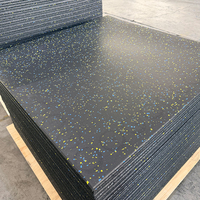 MMA ONEMAX Rutschfeste Gummimatte mit Hoher Traktion 100CM*100CM/50CM*50CM Recycelte EPDM-Gummimatte für Gewichthebebereiche