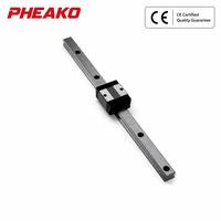 Rail de guidage linéaire carré DHI15US avec composants de bloc interchangeable avec le rail coulissant de précision HIWIN pour machines-outils CNC