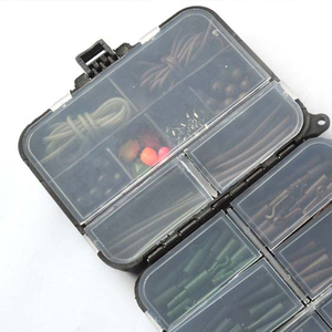 Lot de 148 appâts de natation portables mixtes, boîte d'accessoires, leurres de pêche, ensembles d'équipement <span class=keywords><strong>pour</strong></span> carpe - Product Image 6