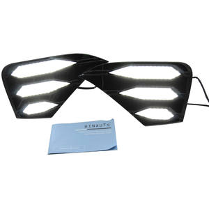 Luz de coche WINAUTO con función de señal de giro 12V DRL lámpara antiniebla para <span class=keywords><strong>Chevrolet</strong></span> Monza 2019 - <span class=keywords><strong>2020</strong></span> con luz amarilla - Product Image 2