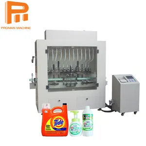 Automatic Anti Corrosive Hand Sanitizer Toilet Cleaner Bleach Bottle Acid Liquid Filling Bottling Machine
