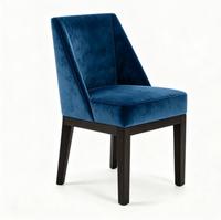 Chaises de salle à manger en bois avec revêtement en cuir RDC-538