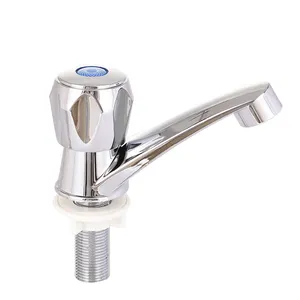 New Design Top Polished ABS Handle Fast Open Basin Faucet Water Tap