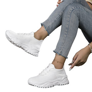 NUEVOS Zapatos Deportivos de Mujer con Cordones de Malla de Alta Calidad, Estilo Nuevo, Venta Caliente 2026, Ligeros, Transpirables, con Suela de EVA, para Caminar - Product Image 1
