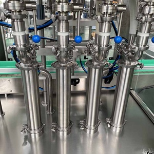 Personalizza attrezzature per l'imbottigliamento 250g 500g di attrezzature per il riempimento di bottiglie di succo di vetro macchina per l'olio d'oliva